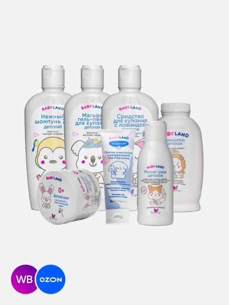 Подарочный набор для комплексного ухода для малышей